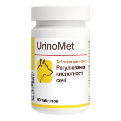 УриноМет для собак 60 таб Долфос () в Витамины и пищевые добавки.
