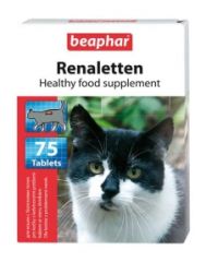 Витамины Беафар Реналеттен для кошек 75таб 106608 (Beaphar(Нидерланды)) в Витамины и пищевые добавки.