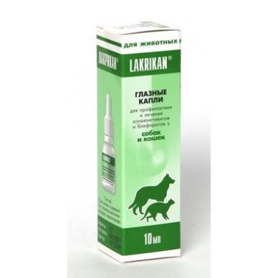 Лакрикан 15 мл (ВетЛек) в Ветпрепараты для глаз и ушей.