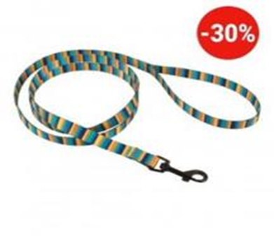Поводок, Размер L, Длина 152 см, Ширина 2,5 см. (Bronzedog) в Амуниция для собак.