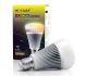 Светодиодная smart лампочка MiLight, 8W, RGB+CCT, WIFI+Пульт