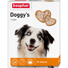 Витамины Беафар "Доггис" ливером 75таб 125043 (Beaphar(Нидерланды)) в Витамины и пищевые добавки.