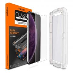 Защитное стекло Spigen для iPhone XS Max Glass "Glas.tR EZ Fit" (1Pack)
