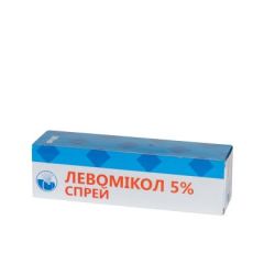Левомикол 5%, спрей, 100 мл () в Спреи, мази, гели, масла.
