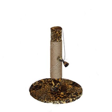 ЛОЛА когтеточка ДЖУТ (основа d30 плюш, стовп h40) () в Будиночки, Будки, Лежаки.