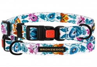 Ошейник BronzeDog Urban Folk Нейлоновый с Пластиковой пряжкой Белый, Размер XL, Обхват шеи 43-66 см, Ширина 2,5 см. Ошейник BronzeDog Urban Folk Нейлоновый с Пластиковой пряжкой Белый, Размер XL, Обхват шеи 43-66 см, Ширина 2,5 см. (Bronzedog) в Амуниция для собак.