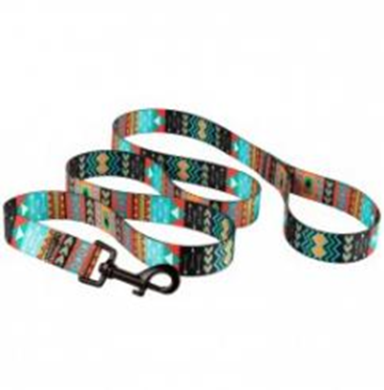 Поводок Bronzedog Urban Нейлоновый Ацтеки, Размер XS, Длина 152 см, Ширина 1 см. (Bronzedog) в Амуниция для собак.