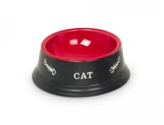 73386 Миска д/кот керамич.чёрно-красная 140 мл Нобби () в Посуда для собак.