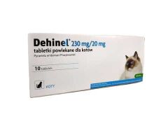 Дехінел для котів (Dehinel), таблетки № 10 (KRKA) в Антигельмінтики.
