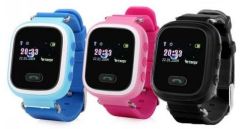 Детские телефон-часы с GPS трекером GOGPS ME K11 Розовые