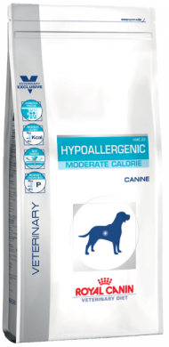 Hypoallergenic Moderate Calorie Royal Canin гипоаллергенная диета для собак с умеренным количеством энергии (Royal Canin) в Сухой корм для собак.