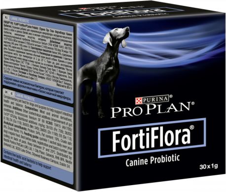 ПУРИНА ПРОПЛАН Фортифлора Канин Пробиотик для собак Purina Pro Plan Canine Probiotic FortiFlora  (Purina) в Сухой корм для собак.