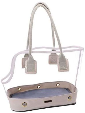 Сумка DODO 45*28*32 прозрачная Белая 202951 () в Домики, Будки, Лежаки.