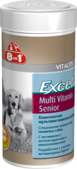  8 в 1 Ексель Мультивітаміни для літніх собак | 8in1 Excel Multi Vitamin Senior (8 in 1 Excel) в Вітаміни та харчові добавки.