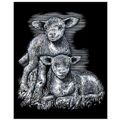 Набор для творчества Sequin Art ARTFOIL SILVER Lambs SA0538