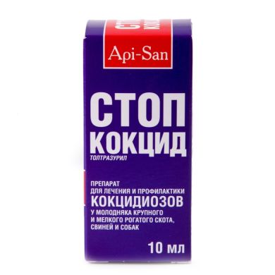Стоп-кокцид 10 мл (АПИ-САН) в Антигельмінтики.