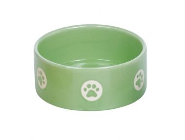 73621 Миска д / соб керамич. зелена 550 мл Ноббі () в Посуд для собак.