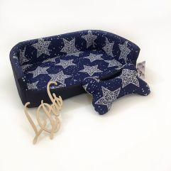 Диван с косточкой №1, серия ЛЮКС, 51х39х14 () в Домики, Будки, Лежаки.