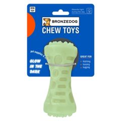 Игрушка для собак Bronzedog GLOW светонакопительная Гантель 5 х 13 см (Bronzedog) в Игрушки для собак.