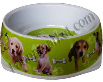 Миска меламин 1003-5 AM5A д/собак 1650мл () в Посуда для собак.
