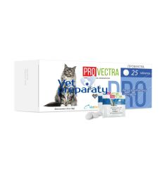 ПРОВЕКТРА для котов 5 - 8 кг, 1 таб () в Антигельминтики.