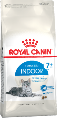 Indoor 7+ Royal Canin для взрослых кошек не покидающих помещение старше 7 лет (Royal Canin) в Сухой корм для кошек.