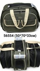 Сумка DODO 50*70*33 Зеленая KZ-668 () в Домики, Будки, Лежаки.