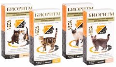 Биоритм для кошек со вкусом рыбы 48 таб. (Веда) в Витамины и пищевые добавки.