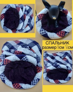 СПАЛЬНИК 2 для кота махра 580*620 () в Будиночки, Будки, Лежаки.