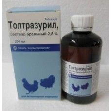 Толтразурил 2.5% 200 мл (БХФЗ Борщаговский) в Антигельминтики.