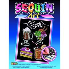 Набор для творчества Sequin Art BLUE Cafe SA1424