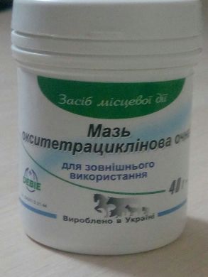 Окситетрациклиновая глазная мазь 40 г Окситетрациклиновая глазная мазь 40 г () в Ветпрепараты для глаз и ушей.