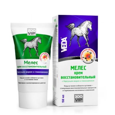 Крем Мелес с барсучим жиром и глюкозамином 150 мл () в Спреи, мази, гели, масла.
