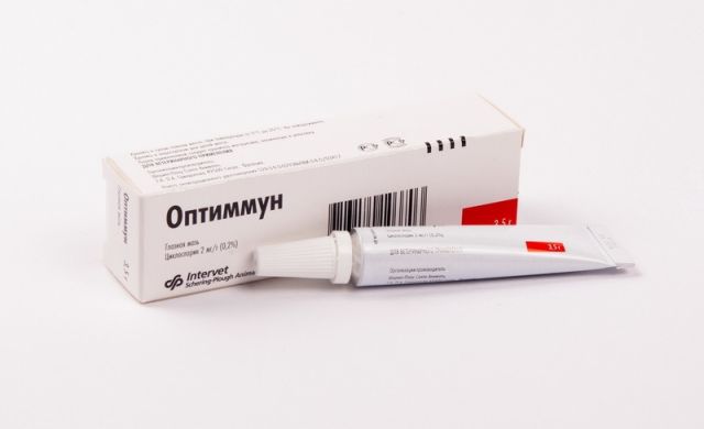 Оптиммун  (Интервет (Нидерланды)) в Ветпрепараты для глаз и ушей.