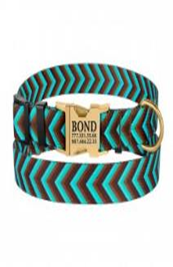 Ошейник, Размер L, Обхват шеи 35-45 см, Ширина 2,5 см. Ошейник, Размер L, Обхват шеи 35-45 см, Ширина 2,5 см. (Bronzedog) в Амуниция для собак.