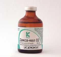 Декса-кел 02 100 мл (Kela) в Противовоспалительные ветпрепараты.