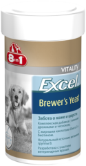 8 в 1 Эксель Пивные дрожжи, для кошек и собак | 8in1 Excel Brewer’s Yeast  (8 in 1 Excel) в Витамины и пищевые добавки.