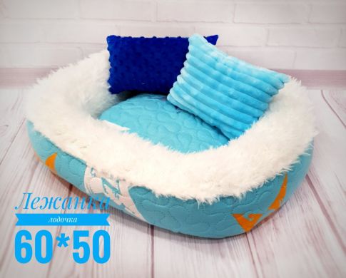 Лежанка Лодочка 60*50 Tiffany Лежанка Лодочка 60*50 Tiffany () в Домики, Будки, Лежаки.