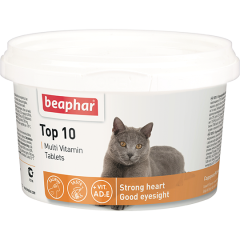 Витамины Беафар ТОП 10 для кошек 180таб 132133 (Beaphar(Нидерланды)) в Витамины и пищевые добавки.