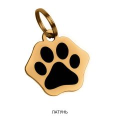 Адреснік для Котов BronzeDog з Латуні Тип 3 Розмір S  (Bronzedog) в амуніція для собак.