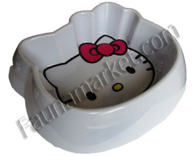Миска меламин 1010 AM10F д/котов Hello Kitty 300мл () в Посуда для собак.