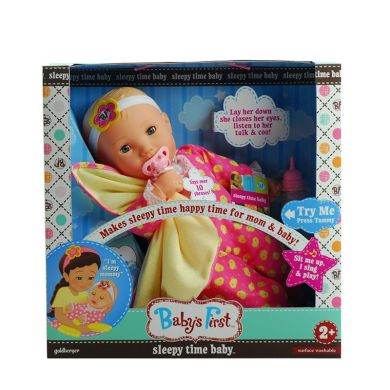 Пупс Baby’s First Sleepy Time Baby "Засыпайка"