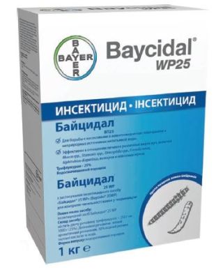 БАЙЦИДАЛ 25 WP (Bayer) в Средства для дезинсекции и дератизации.