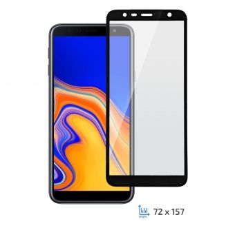 Захисне скло 2E Samsung Galaxy J4+ (3D black border FG)