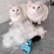FURminator Фурмінатор 46 * 5 мм з Кнопкою для котів, коротка шерсть, фіолетовий