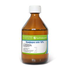 Камфорна олія 10% (Бровафарма) в Акушерсько-гінекологічні препарати.