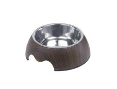 73339 Миска д / сталь в меламін Темний 160мл Ноббі () в Посуд для собак.