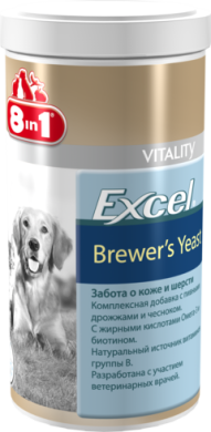  8 в 1 Эксель Пивные дрожжи, для кошек и собак | 8in1 Excel Brewer’s Yeast  (8 in 1 Excel) в Витамины и пищевые добавки.