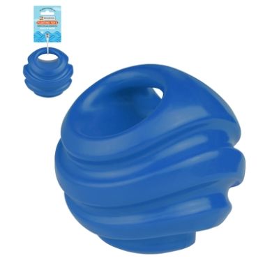 Игрушка для собак Bronzedog FLOAT плавающая Силовой мяч 11 см синий (Bronzedog) в Игрушки для собак.