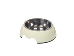 73481-02 Миска меламин. металл Nobly крем 14*4,5см 160мл Нобби () в Посуда для собак.